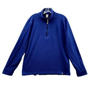 Stio Turnip Sweater Mens Medium Fleece 1/4 Zip Outdoor Gorpcore Performance Tech